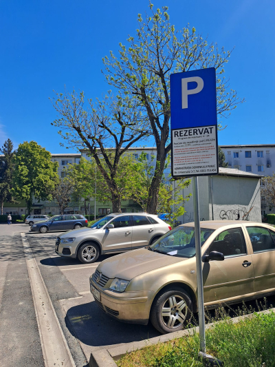 Lucrari reamenajare locuri parcare