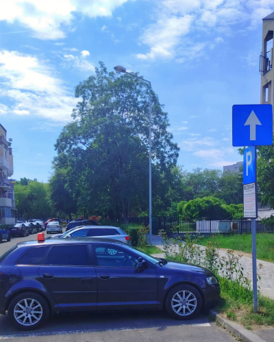 Anunt reamenajare parcare cod  zonă TPROL1, APROP1, RASAND2, RSAND2/A (Aleea Proiectantului și Bulevardul Sănătății)